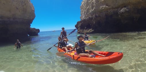 Tour in kayak delle grotte dell’Algarve e delle spiagge selvagge